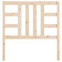 Solid pine wood bed headboard 96x4x100 cm by vidaXL, Headboards and footboards - Ref: Foro24-817820, Price: 25,75 €, Discount: %