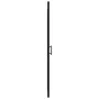 Puerta de ducha vidrio semiesmerilado negro 81x195 cm de vidaXL, Puertas de ducha - Ref: Foro24-151865, Precio: 197,69 €, Des...