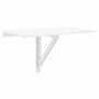 Weißer glänzender Sperrholz-Klapptisch 100x60x56 cm von vidaXL, Klapptische - Ref: Foro24-342649, Preis: 72,36 €, Rabatt: %
