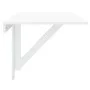 Folding wall-mounted table, glossy white plywood, 100x60x56 cm by vidaXL, Folding tables - Ref: Foro24-342649, Price: 75,23 €...