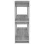 Sonoma graues Regal/Raumteiler 100x30x87 cm von vidaXL, Bücherregale und Regale - Ref: Foro24-813567, Preis: 48,38 €, Rabatt: %