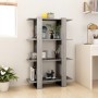 Sonoma gray shelving/space divider 80x30x123.5 cm by vidaXL, Bookcases and shelves - Ref: Foro24-813576, Price: 42,46 €, Disc...