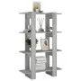 Estantería/divisor de espacios gris Sonoma 80x30x123,5 cm de vidaXL, Librerías y estanterías - Ref: Foro24-813576, Precio: 42...