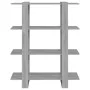 Gray Sonoma shelf/space divider 100x30x123.5 cm by vidaXL, Bookcases and shelves - Ref: Foro24-813564, Price: 53,12 €, Discou...