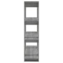 Sonoma grau Regal/Raumteiler 100x30x123,5 cm von vidaXL, Bücherregale und Regale - Ref: Foro24-813564, Preis: 53,70 €, Rabatt: %