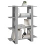 Sonoma grau Regal/Raumteiler 100x30x123,5 cm von vidaXL, Bücherregale und Regale - Ref: Foro24-813564, Preis: 53,70 €, Rabatt: %
