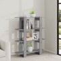 Sonoma grau Regal/Raumteiler 100x30x123,5 cm von vidaXL, Bücherregale und Regale - Ref: Foro24-813564, Preis: 53,70 €, Rabatt: %