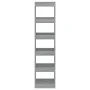 Sonoma gray shelving/space divider 40x30x166 cm by vidaXL, Bookcases and shelves - Ref: Foro24-813594, Price: 61,87 €, Discou...