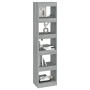 Sonoma graues Regal/Raumteiler 40x30x166 cm von vidaXL, Bücherregale und Regale - Ref: Foro24-813594, Preis: 62,58 €, Rabatt: %