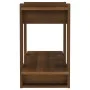 Estantería/divisor de espacios roble marrón 80x30x51 cm de vidaXL, Librerías y estanterías - Ref: Foro24-813583, Precio: 24,6...