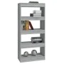 Estantería madera contrachapada gris Sonoma 60x30x135 cm de vidaXL, Librerías y estanterías - Ref: Foro24-813606, Precio: 53,...