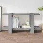 Regal aus grauem Sonoma-Sperrholz 100x30x51 cm von vidaXL, Bücherregale und Regale - Ref: Foro24-813570, Preis: 28,52 €, Raba...