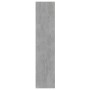 Sonoma-graues Sperrholzregal 60x30x135 cm von vidaXL, Bücherregale und Regale - Ref: Foro24-813606, Preis: 53,93 €, Rabatt: %