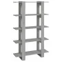 Estantería/divisor de espacios gris Sonoma 100x30x160 cm de vidaXL, Librerías y estanterías - Ref: Foro24-813561, Precio: 67,...