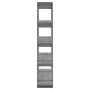 Sonoma gray shelving/space divider 100x30x160 cm by vidaXL, Bookcases and shelves - Ref: Foro24-813561, Price: 67,86 €, Disco...