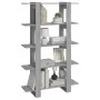 Estantería/divisor de espacios gris Sonoma 100x30x160 cm de vidaXL, Librerías y estanterías - Ref: Foro24-813561, Precio: 67,...
