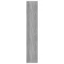 Regal/Trennwand aus technischem Holz in Sonoma-Grau, 80 x 30 x 166 cm von vidaXL, Bücherregale und Regale - Ref: Foro24-81362...