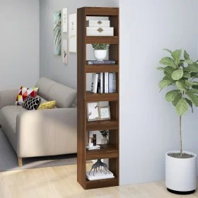 Braunes Eichenbuchregal/Raumteiler 40x30x198 cm von vidaXL, Bücherregale und Regale - Ref: Foro24-813598, Preis: 83,89 €, Rab...