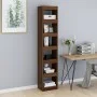 Shelving / room divider brown oak 40x30x198 cm by vidaXL, Bookcases and shelves - Ref: Foro24-813598, Price: 83,76 €, Discoun...