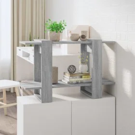 Sonoma gray shelving/space divider 80x30x51 cm by vidaXL, Bookcases and shelves - Ref: Foro24-813582, Price: 26,12 €, Discoun...