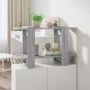 Estantería/divisor de espacios gris Sonoma 80x30x51 cm de vidaXL, Librerías y estanterías - Ref: Foro24-813582, Precio: 26,11...