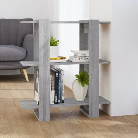 Gray Sonoma shelf/space divider 80x30x87 cm by vidaXL, Bookcases and shelves - Ref: Foro24-813579, Price: 46,89 €, Discount: %