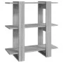 Gray Sonoma shelf/space divider 80x30x87 cm by vidaXL, Bookcases and shelves - Ref: Foro24-813579, Price: 46,89 €, Discount: %