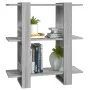 Gray Sonoma shelf/space divider 80x30x87 cm by vidaXL, Bookcases and shelves - Ref: Foro24-813579, Price: 46,89 €, Discount: %
