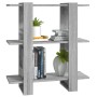 Sonoma grau Regal/Raumteiler 80x30x87 cm von vidaXL, Bücherregale und Regale - Ref: Foro24-813579, Preis: 47,47 €, Rabatt: %
