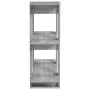 Gray Sonoma shelf/space divider 80x30x87 cm by vidaXL, Bookcases and shelves - Ref: Foro24-813579, Price: 46,89 €, Discount: %
