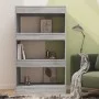 Shelf/divider engineered wood in Sonoma gray 60x30x103 cm by vidaXL, Bookcases and shelves - Ref: Foro24-813603, Price: 42,05...