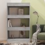 Sonoma grau Holzwerkstoff Regal/Teiler 60x30x103 cm von vidaXL, Bücherregale und Regale - Ref: Foro24-813603, Preis: 47,18 €,...