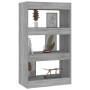 Sonoma grau Holzwerkstoff Regal/Teiler 60x30x103 cm von vidaXL, Bücherregale und Regale - Ref: Foro24-813603, Preis: 47,18 €,...