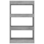 Sonoma grau Holzwerkstoff Regal/Teiler 60x30x103 cm von vidaXL, Bücherregale und Regale - Ref: Foro24-813603, Preis: 47,18 €,...
