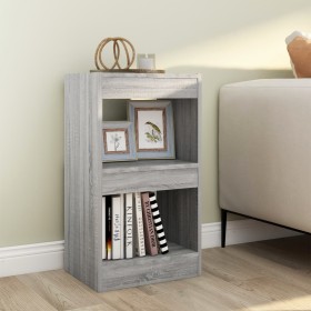 Estantería/divisor de espacios gris Sonoma 40x30x72 cm de vidaXL, Librerías y estanterías - Ref: Foro24-813585, Precio: 42,68...