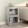Estantería/divisor de espacios gris Sonoma 40x30x72 cm de vidaXL, Librerías y estanterías - Ref: Foro24-813585, Precio: 42,01...