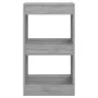 Estantería/divisor de espacios gris Sonoma 40x30x72 cm de vidaXL, Librerías y estanterías - Ref: Foro24-813585, Precio: 42,01...