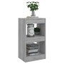 Sonoma grau Regal/Raumteiler 40x30x72 cm von vidaXL, Bücherregale und Regale - Ref: Foro24-813585, Preis: 42,68 €, Rabatt: %