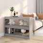 Sonoma graues Regal/Raumteiler 100x30x72 cm von vidaXL, Bücherregale und Regale - Ref: Foro24-813630, Preis: 54,80 €, Rabatt: %