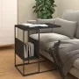 Black plywood side table 55x36x59.5 cm by vidaXL, Coffee table - Ref: Foro24-343105, Price: 35,67 €, Discount: %
