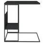 Black plywood side table 55x36x59.5 cm by vidaXL, Coffee table - Ref: Foro24-343105, Price: 35,67 €, Discount: %