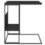 Schwarzer Beistelltisch aus Sperrholz, 55 x 36 x 59,5 cm von vidaXL, Couchtisch - Ref: Foro24-343105, Preis: 36,57 €, Rabatt: %