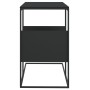 Black plywood side table 55x36x59.5 cm by vidaXL, Coffee table - Ref: Foro24-343105, Price: 36,57 €, Discount: %