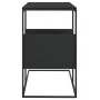 Black plywood side table 55x36x59.5 cm by vidaXL, Coffee table - Ref: Foro24-343105, Price: 35,67 €, Discount: %