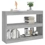 Estantería/divisor de espacios gris Sonoma 100x30x72 cm de vidaXL, Librerías y estanterías - Ref: Foro24-813630, Precio: 54,1...