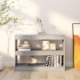 Sonoma graues Regal/Raumteiler 100x30x72 cm von vidaXL, Bücherregale und Regale - Ref: Foro24-813630, Preis: 54,80 €, Rabatt: %