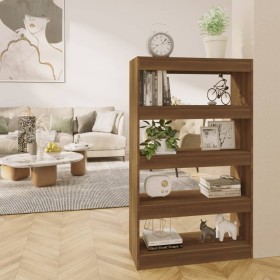 Eiche braun Holzwerkstoff Bücherregal/Teiler 80x30x135 cm von vidaXL, Bücherregale und Regale - Ref: Foro24-813622, Preis: 68...
