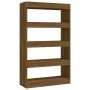 Eiche braun Holzwerkstoff Bücherregal/Teiler 80x30x135 cm von vidaXL, Bücherregale und Regale - Ref: Foro24-813622, Preis: 67...