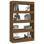 Eiche braun Holzwerkstoff Bücherregal/Teiler 80x30x135 cm von vidaXL, Bücherregale und Regale - Ref: Foro24-813622, Preis: 68...