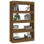Shelf/divider engineered wood brown oak 80x30x135 cm by vidaXL, Bookcases and shelves - Ref: Foro24-813622, Price: 67,52 €, D...